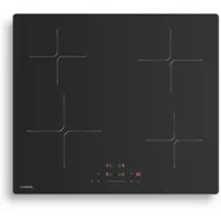 Klarstein PowerGlide Induktionskochfeld - 4-Zonen Kochfeld Induktion, 7400W Boost, Touch-Schieberegler, Timer, Kindersicherung, Restwärmeanzeige, 60cm, Mattglas, Einbau-Induktionsherd