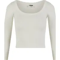 Urban Classics Longsleeve "Ladies Rib Jersey Wide Neck Longsleeve" 1 Stk.