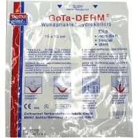 Gothaplast Gota-Derm thin hydrokoll.Wundpfl.steril 15x15 cm 1 St Pflaster