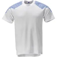 Mascot T-Shirt Weiß / Azurblau 3XL - 20082-933-0691-3XL - Weiß / Azurblau