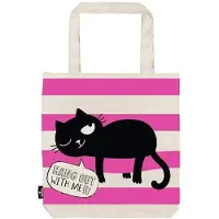 Moses Einkaufstasche mit Ed, the Cat Motiv, Serie Hang Out, 3x39x42 cm