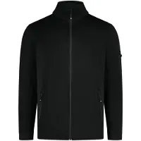 FHB Christoph Strick-Fleece-Jacke - Schwarz 102 XS