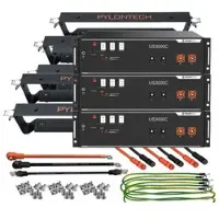 PYLONTECH 3x US3000C LiFePO4 48V + Brackets + Anschlusskabel... - 0% MwST. (Angebot gemäß §12 USt Gesetz.)