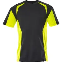 Mascot Herren T-Shirt Schwarz / Hi-vis Gelb 4XL - 22082-771-0917-4XL - Schwarz / Hi-vis Gelb