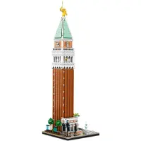 ReoBrix 55013 Campanile Turm Klemmbaustein Set 3903 Teile ab 14