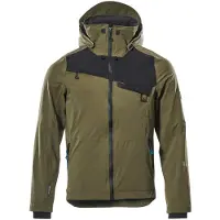 Mascot Hard Shell Jacke Advanced 17001, Farbe:moosgrün/schwarz, Größe:S