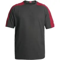 F-engel Galaxy T-Shirt, anthrazit grau/tomato red, Gr. M - anthrazit - M