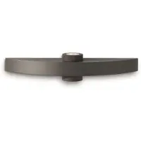 Philips myGarden Wandleuchte 168589316, Wandbeleuchtung für den Außenbereich, Anthrazit, Aluminium, IP44, Garten, Terrasse, I