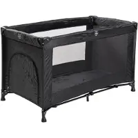 BabyTrold - Travel Cot in Black