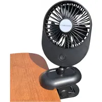Esperanza EHF103K Kompakter USB-Ventilator SCHWARZ