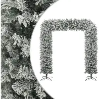 vidaXL Weihnachtsgirlande Beschneit 240 cm , Künstliche Weihnachtsbäume Design 2024