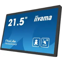 Iiyama TW2223AS-B3P Signage-Display Interaktiver Flachbildschirm 54,6 cm (21.5") WLAN 450 cd/m2 Full HD Schwarz Touchscreen Eingebauter Prozessor Android 24/7