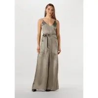 SELECTED WOMEN Damen Jumpsuits Slfselene Sl Wide Leg Jumpsuit - Metallic - Größe 36