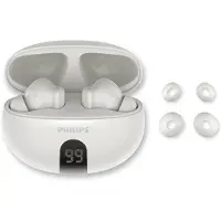Philips True Wireless Bluetooth In-Ear-Kopfhörer mit Geräuschunterdrückung, Klarer Anruf, Dynamischer Bass,IPX4 Wasserdicht,Lade-Case,Ideal für Sport & Arbeit
