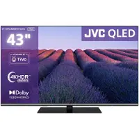 JVC LT-43VUQ6655 43 Zoll QLED Smart TV HDR Fernseher 4K UHD Dolby Vision HDR Triple-Tuner (2026)