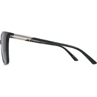 Calvin Klein CK26502S Damen-Sonnenbrille Vollrand Butterfly Kunststoff-Gestell, schwarz