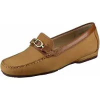 Wirth Mokassin Slipper cognac Damen 31353532383732 Braun 40 1/2 EU