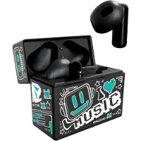 Techmade XM191 Bluetooth 5.3 In-Ear Kopfhörer Kabellos mit Mikrofon, Touch-Steuerung, HD Stereo Sound, Ladecase 320mAh, Sport Headset iOS Android BT5.