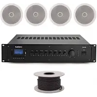 SubZero 6"-Deckenlautsprechersystem 60 W 100 V