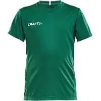 Craft T-Shirt Kinder Squad Go Jersey Solid Team Green-Größe 110
