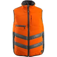 Mascot Grimsby Winterweste Hi-vis Orange / Dunkelanthrazit M - 15565-249-1418-M - Hi-vis Orange / Dunkelanthrazit