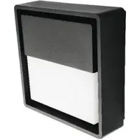SG ARMATUREN A/S Frame Square Wall Sort 6W LED 3000K