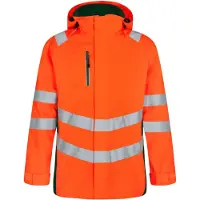 Engel Warnschutz Shellparka Safety 1145-930 Gr. 2XL orange/grün