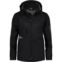 Dassy Gravity Next Women Softshell-Jacke für Damen schwarz XS