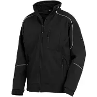 FHB Softshell-Jacke Dirk 78519 M schwarz