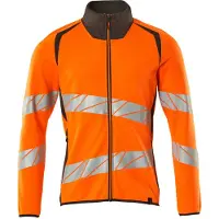 Mascot Herren Sweatshirt mit Reißverschluss ACCELERATE SAFE Hi-vis Orange / Dunkelanthrazit 3XL - 19184-781-1418-3XL - Hi-vis Orange / Dunkelanthrazit