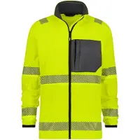 Dassy Camden Warnschutz Midlayer-Jacke Neongelb/Zementgrau S