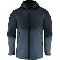 James Harvest Sportswear Harvest Northville Shell-Jacke zweifarbig, versiegelte Nähte, wasserdichter Reißverschluss, WP 5000, Mesh Futter
