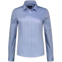 Tricorp 705016Blue40 Blouse Stretch Slim Fit