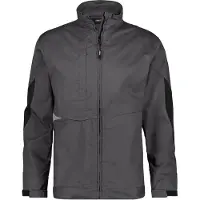 Dassy Atom Next Arbeitsjacke | D-FX Flex | anthrazitgrau/schwarz M