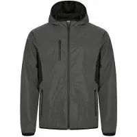 Clique Willmar Windjacke mit Kapuze, reflektierend, atmungsaktiv, 3 Reißverschlusstaschen