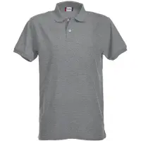 Clique Premium Stretch Polohemd für Herren und Damen, vorgeschrumpft, mit Perlmuttknöpfen