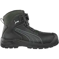 Puma Safety Sicherheitsstiefel 630211 CASCADES DISC MID S3 CI HI HRO SRC Gr. 43 schwarz/grau