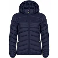 Clique Damen Jacke Idaho mit abnehmbarer Kapuze, leicht und daunenähnlich wattiert