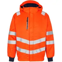 F-engel Warnschutz Pilotenjacke "1247-935" Safety - L - orange/blue ink
