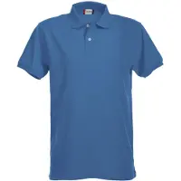 Clique Premium Stretch Polohemd für Herren und Damen, vorgeschrumpft, mit Perlmuttknöpfen