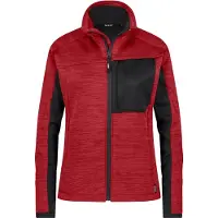 Dassy Midlayer-Jacke Convex Next Damen 300580 PESRE38 Gr. XS rot/schwarz