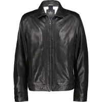Donders 1860 Oxford-Lederjacke - Schwarz