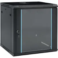 vidaXL 12U Netzwerkschrank Wandmontage 19" IP20 600x600x640 mm