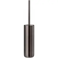 Blomus WC-Bürste -MODO- Farbe Burned Metal, Toilettenbürste und Behälter für Badezimmer 9x49cm
