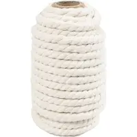 Creativ Company 977565, Makramee, Weiß, 12 m, 8,5 mm, 8,5 mm, 300 g