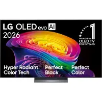 LG OLED83C69LB, 2,11 m (83"), 3840 x 2160 Pixel, OLED, Smart-TV, WLAN, Schwarz