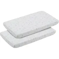 cambrass Merlo 60x120x17 Cm Spannbettlaken Für Kinderbett 2 Einheiten
