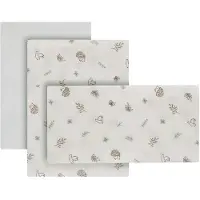 cambrass Calma 50x90x1 Cm Spannbettlaken Für Gitterbett 3 Einheiten