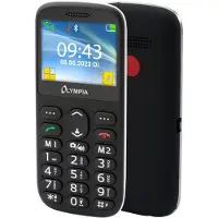 Olympia Sun, Balken, Dual-SIM, 5,87 cm (2.31"), 0,3 MP, Schwarz