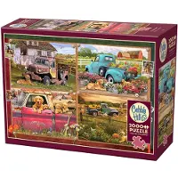 Cobble Hill Puzzle 2000 Pieskie życie 112992